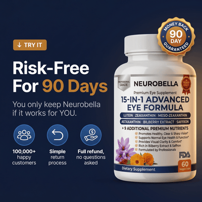 15 - in - 1 Advanced Eye Formula for adults 55+ - Neurobella