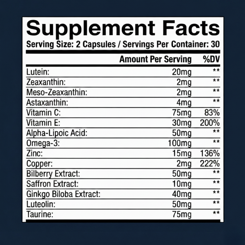 Nutritional Facts