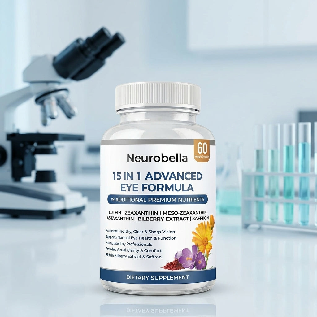 Neurobella bottle in laboratory