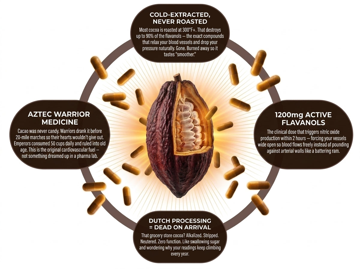 Cacao pod with Neurobella capsules