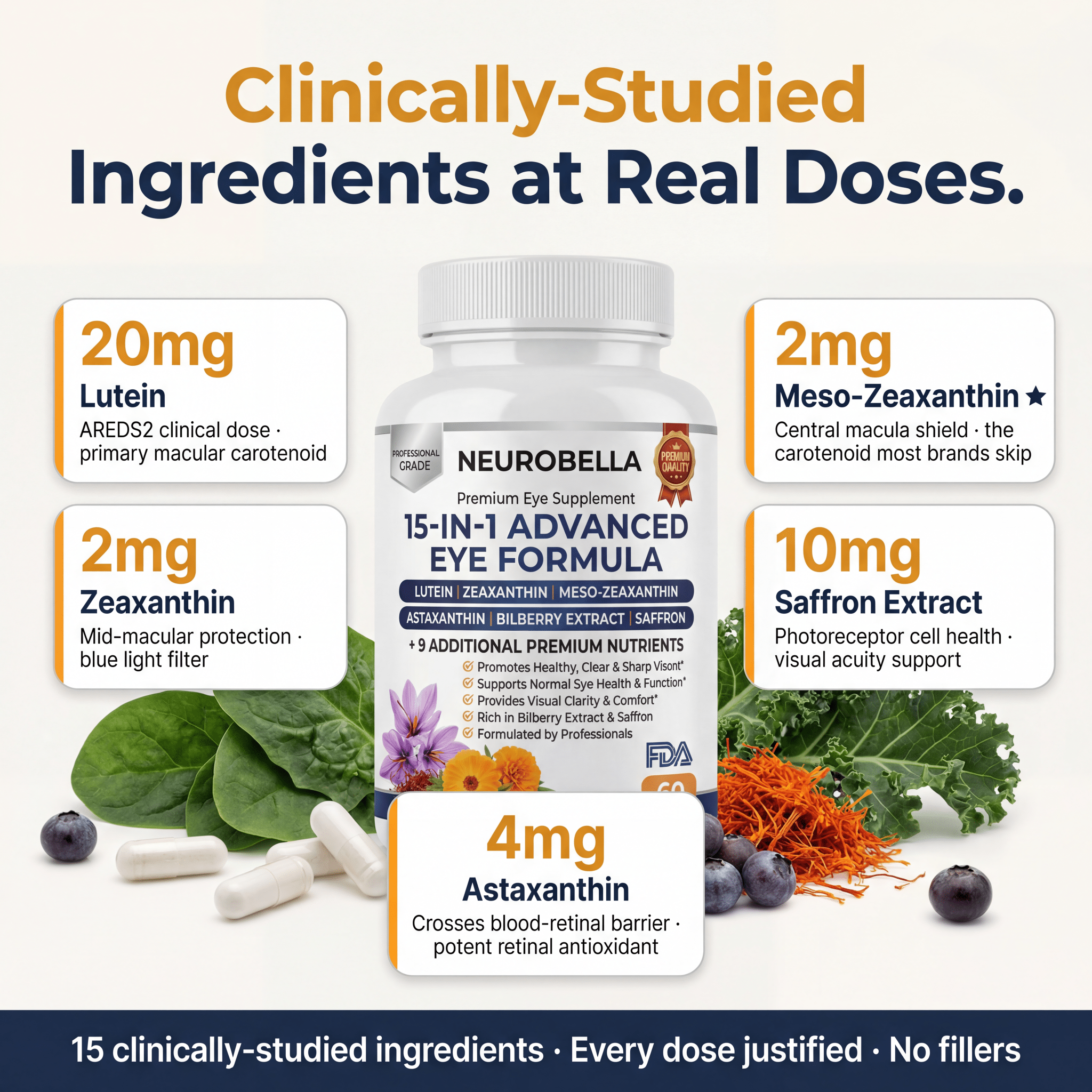 Neurobella 15 - in - 1 Advanced Eye Formula - Neurobella