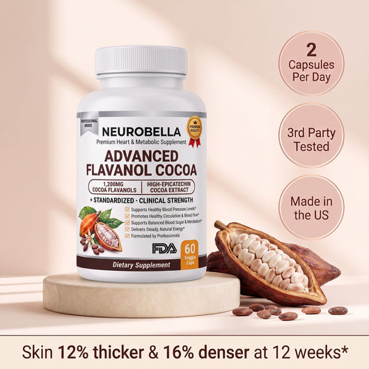 Neurobella Raw Cacao Capsule for Crepey Skin - Neurobella