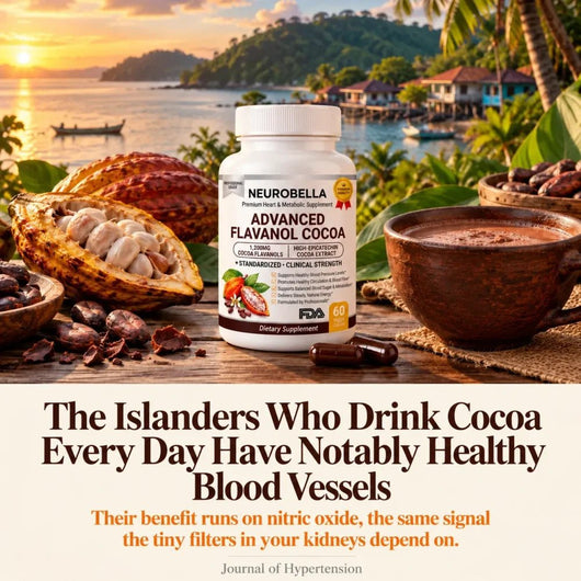 Neurobella Raw Cacao Capsules For Kidney - Neurobella