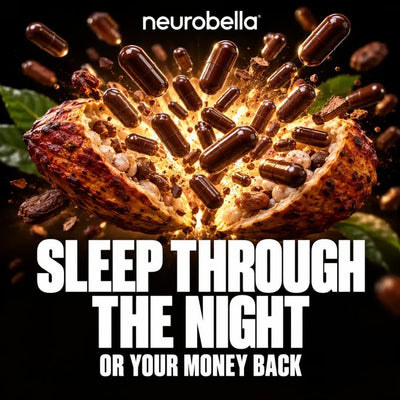 Neurobella Raw Cacao Capsules For Nerves - Neurobella