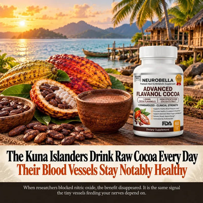 Neurobella Raw Cacao Capsules For Nerves - Neurobella