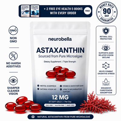 Neurobella's Retina Shield - Premium Astaxanthin - Neurobella