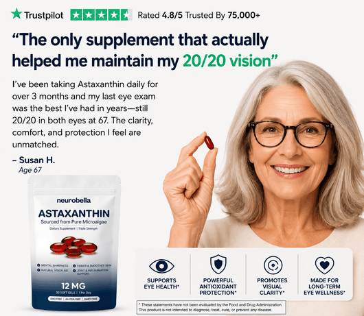 Neurobella's Retina Shield - Premium Astaxanthin - Neurobella