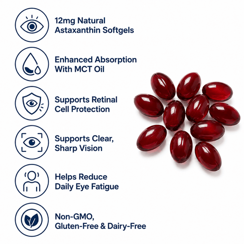 Neurobella's Retina Shield - Premium Astaxanthin