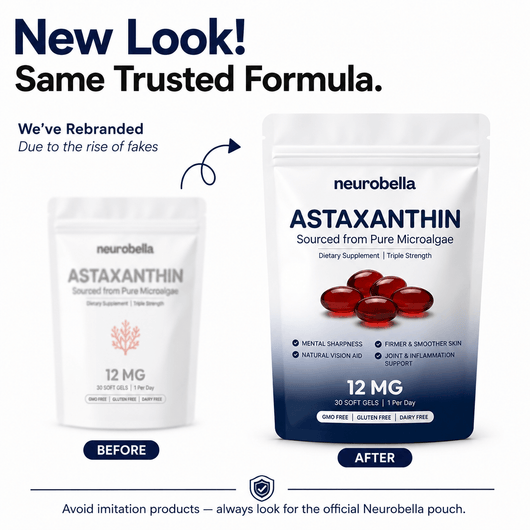 Neurobella's Retina Shield - Premium Astaxanthin - Neurobella