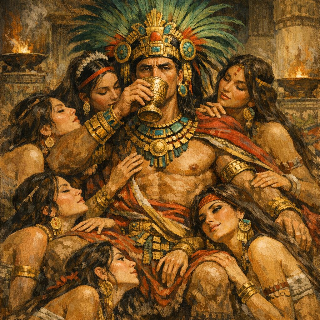 Aztec cacao ritual